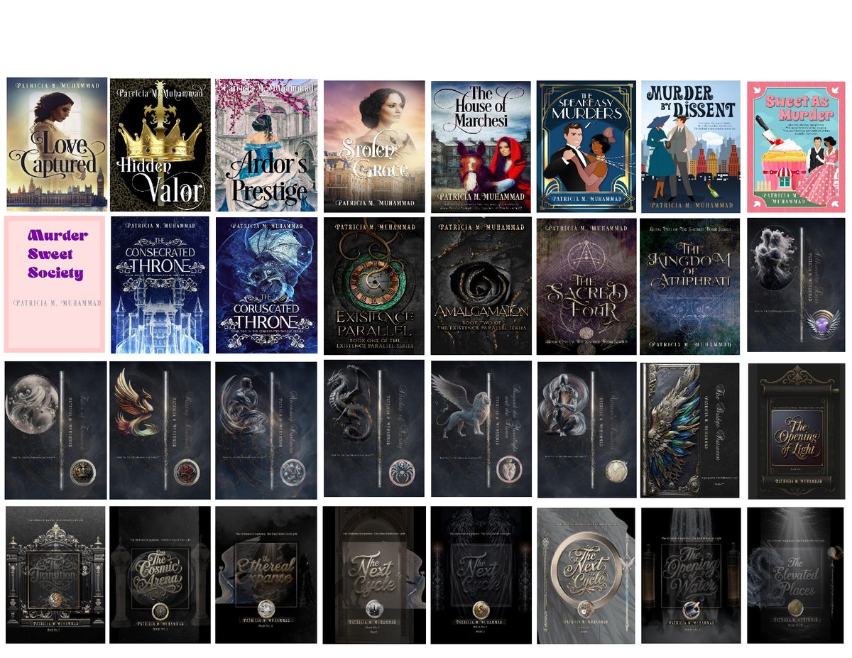pmmuhammadbooks's tweet photo. 𝐀𝐃𝐃𝐄𝐃, 𝐄𝐃𝐈𝐓𝐄𝐃 &amp; 𝐔𝐏𝐃𝐀𝐓𝐄𝐃To complement my Book Ratings List📋✅, I drafted✍️🏽a visual of what has been completed in all my books.  Here is 𝐦𝐲 𝐮𝐩𝐝𝐚𝐭𝐞𝐝 𝐚𝐧𝐝 𝐞𝐝𝐢𝐭𝐞𝐝 visual rendering of my book catalog 📚(in total). #authorslife #bookcatalog https://t.co/sHVluyyK3g
