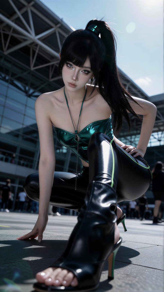 Livia2021085's tweet photo. 今天是酷姐
#AIart️️️️️️️️️️️️️️️️️️️️️️️️️️️️️️️️️️️️️️️️️️️️️️️️️️️ #AIgirl #AI美女 #辣妹 #皮裤 #酷姐 https://t.co/c4RWdyUws0