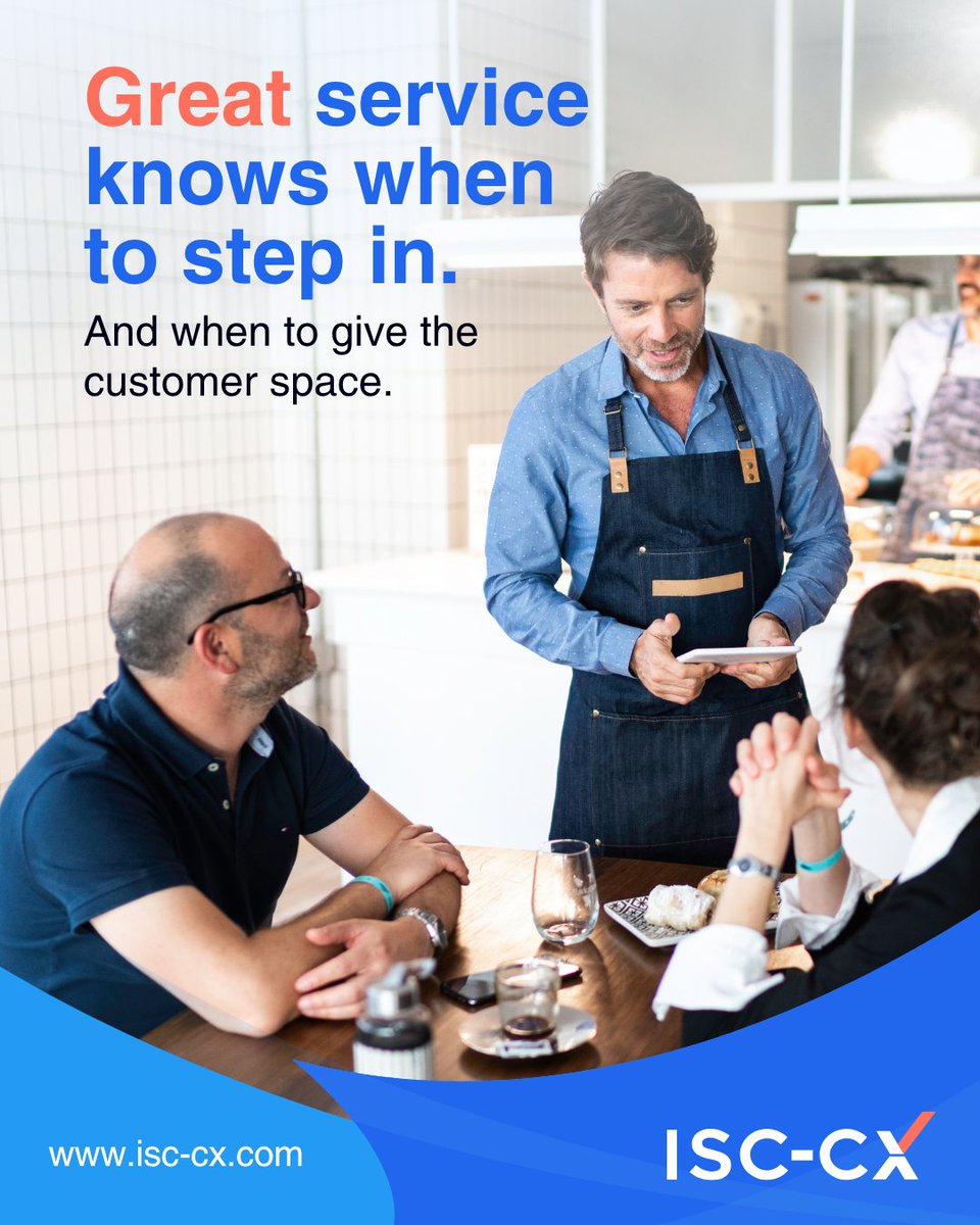 isc_cx's tweet photo. More attention doesn’t always mean better service.
Great experiences balance helpful guidance with the space customers need to make decisions comfortably.
Mystery Shopping helps brands understand how that balance feels in the real journey.
#isccx #customerexperience https://t.co/aGLT515t6d