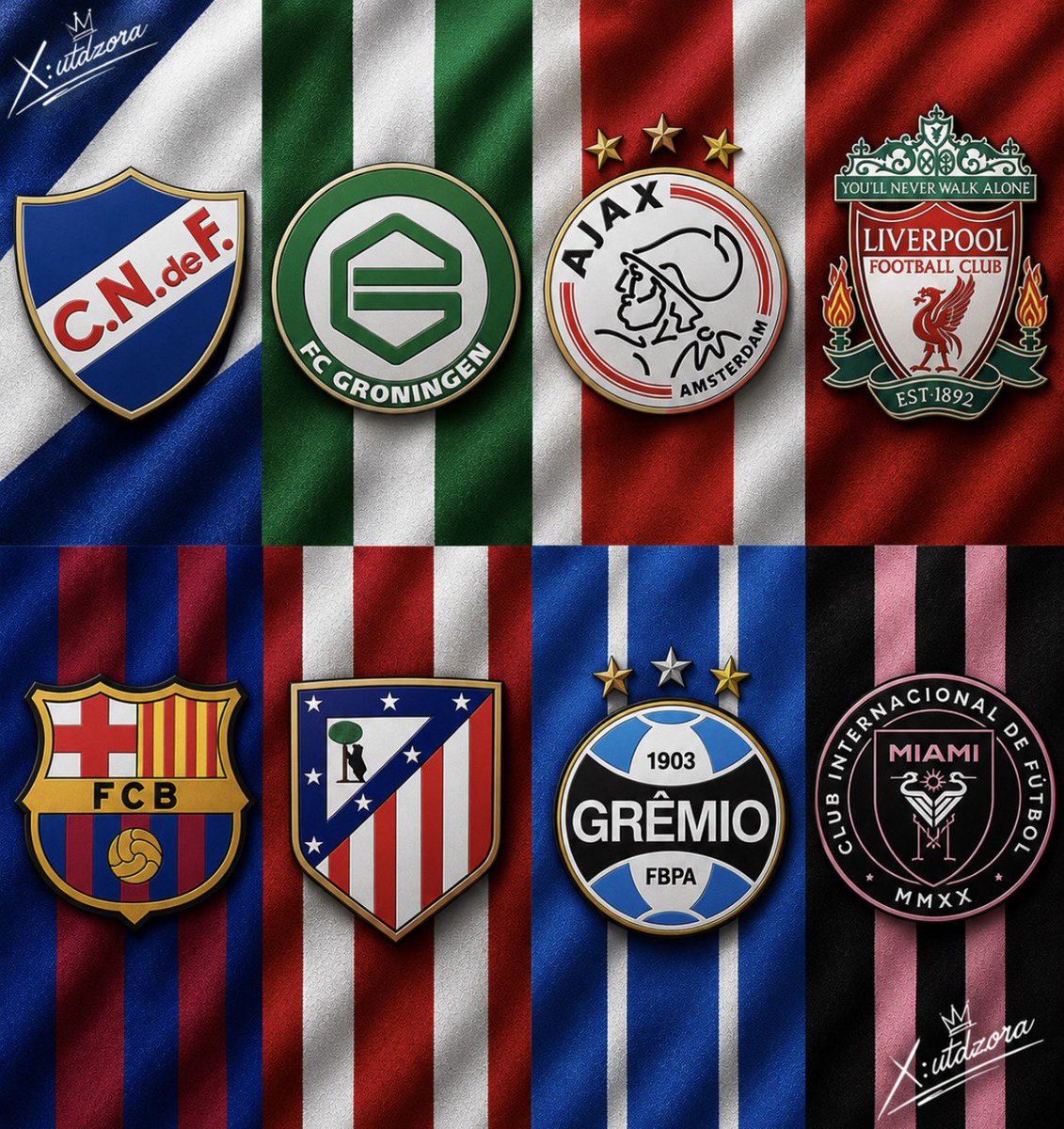 utdzora's tweet photo. This one is TOUGH….🤯

Name ONE player who has played for ALL EIGHT (8) clubs….👀

Level: VERY HARD.🔥 https://t.co/OztyQ9wkge