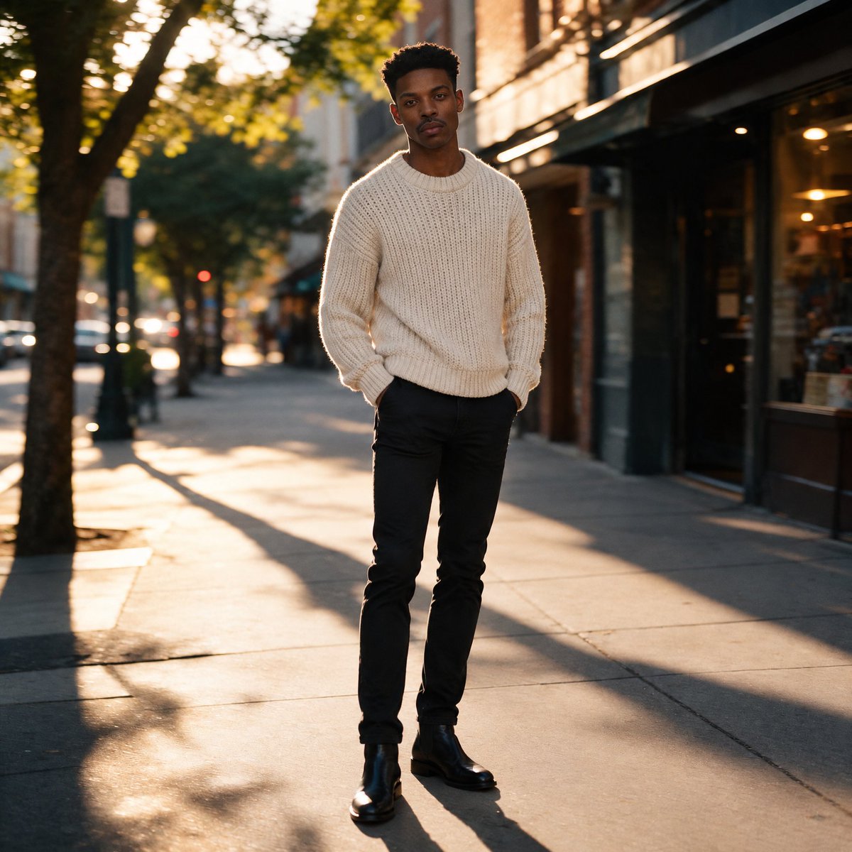 JimmyJamesKeen's tweet photo. Keep it simple: a clear direction, comfortable clothes, and enough room for the day to surprise you. #JimmyKeen #StreetStyle #CreativeLife https://t.co/A3xK1ZEKvm