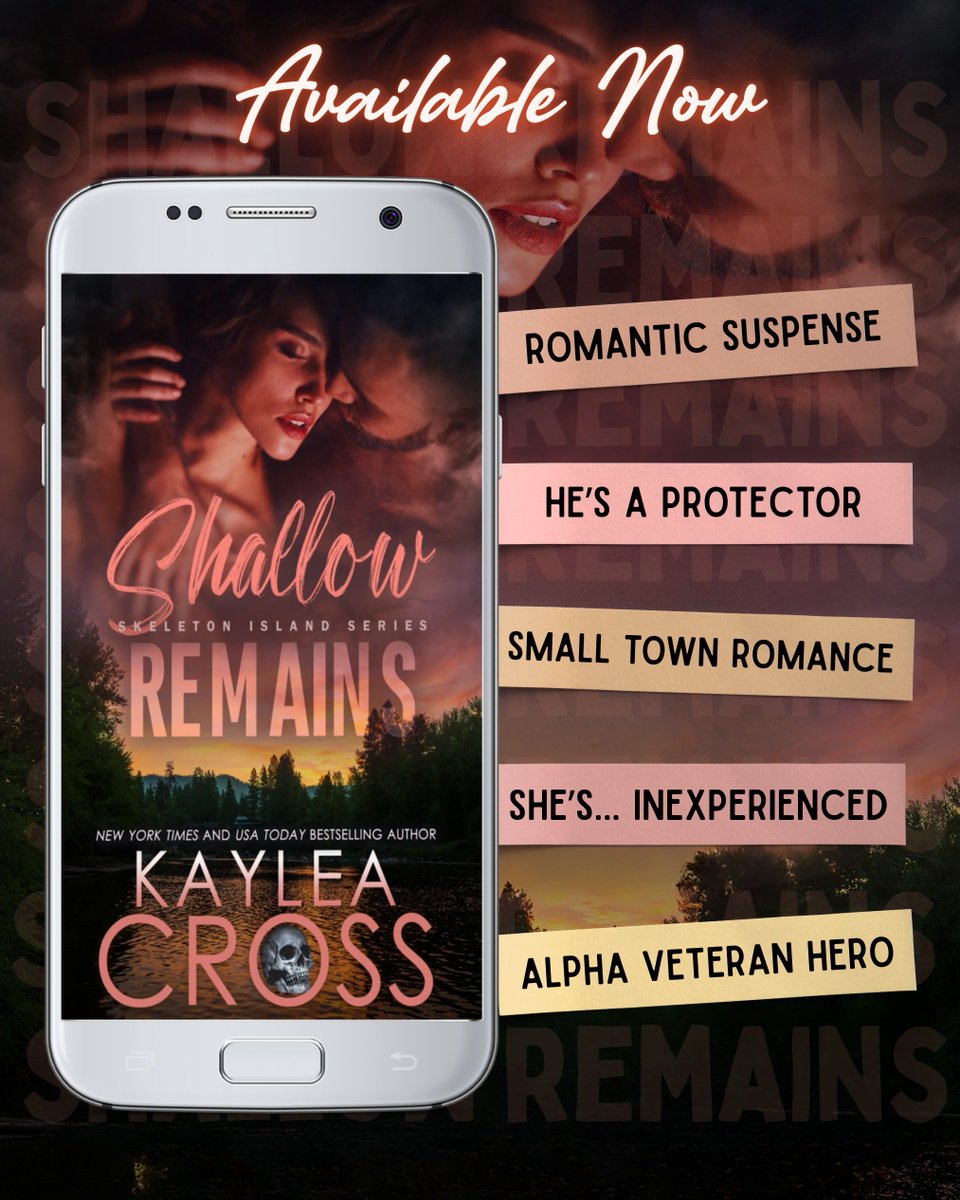 sweetsbooks's tweet photo. NOW LIVE! “The Skeleton Island series just keeps getting better and better and Shallow Remains was fantastic!” Shallow Remains by Kaylea Cross #SkeletonIsland https://t.co/euRHK04fjm https://t.co/RpSvovw3zg