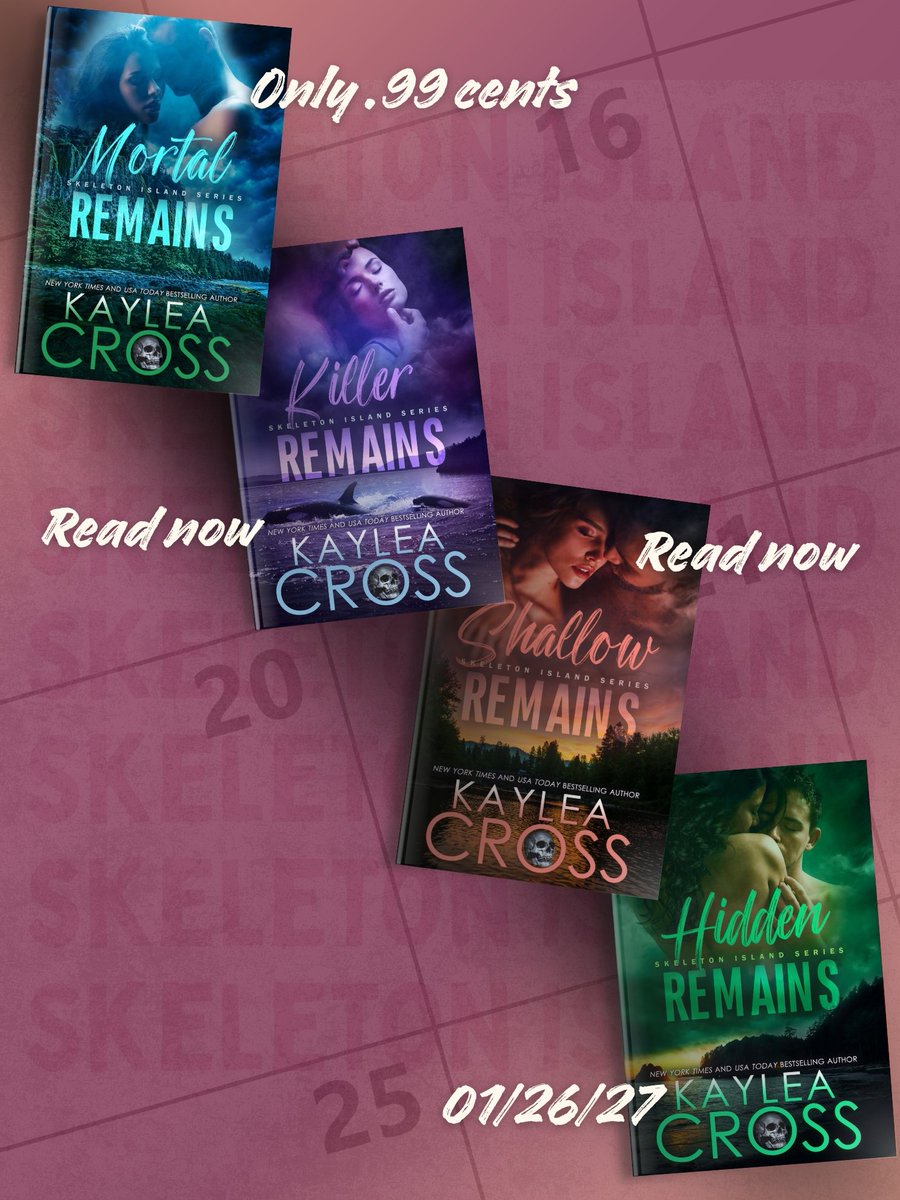 sweetsbooks's tweet photo. NOW LIVE! “The Skeleton Island series just keeps getting better and better and Shallow Remains was fantastic!” Shallow Remains by Kaylea Cross #SkeletonIsland https://t.co/euRHK04fjm https://t.co/RpSvovw3zg