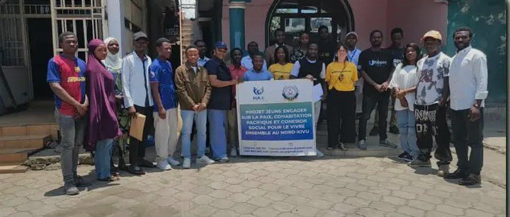 safrdcongo's tweet photo. "Paix et cohésion sociale" : Human Aid in Action (HAA) outille une trentaine de jeunes à Goma et invite SAF-RDCongo à sensibiliser sur l'importance d'avoir les bonnes informations en santé afin de favoriser la paix et les bons choix pour sa propre vie, son futur foyer. https://t.co/uxqzripxi5