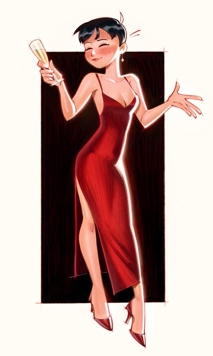friedbaens's tweet photo. Red dress (repost) https://t.co/kIgVwMrGAf