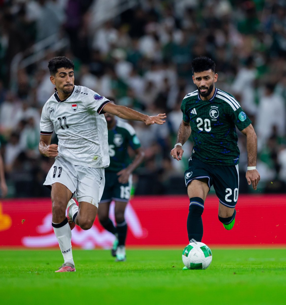 IttiMania's tweet photo. 🚨🚨🚨🚨 رسميا: 

المنتخب السعودي يقصي العراق من بطولة #خليجي_الديار_العربية27 https://t.co/ewDSlinoJS