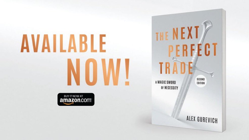 gurevich23's tweet photo. The Next Perfect Trade, second edition is live on Amazon! 
In this new edition, I review how the strategies and ideas from the original book have actually performed over the past decade. https://t.co/yiYWDzfOFO https://t.co/piQlTdiDXh