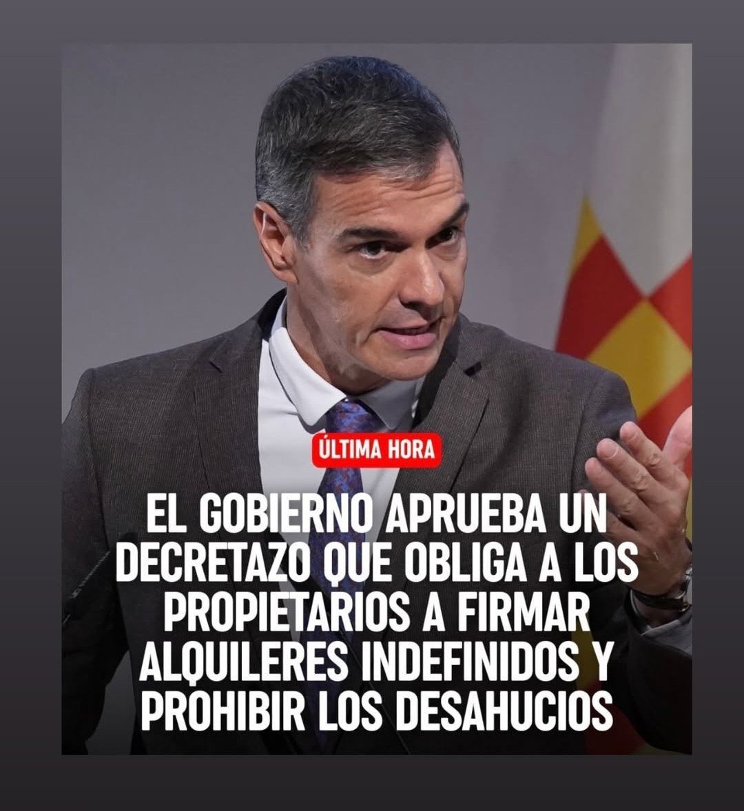 Thomy200261's tweet photo. Si era difícil alquilar, a partir de ahora será un imposible.
El Gobierno condena a la juventud a la indigencia. Quien en su sano juicio les va a alquilar una vivienda??. https://t.co/bgNM6u6gPK