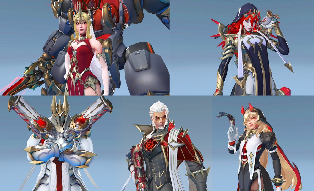 OverwatchNaeri's tweet photo. New #Overwatch Season 5 All Updates✨

🦇New Support Hero: Doctrine
💉Sombra &amp; Roadhog Rework
🎀Dokiwatch 2.0
🎃Halloween Skins and Event
⚔️Vendetta Weapon Skin?
🎁New Mythic Skin and Theme Skins
🌋New Map Grimsvötn

Which update in S5 are you looking forward to the most?💭 https://t.co/IYwJMqxioN