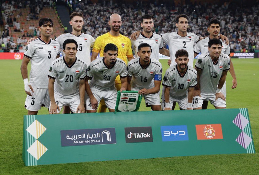 kuwait_PLg's tweet photo. متداول 

العراق يودع بطولة خليجي 27 بالرغم فرحتهم الهستيرية ضد الأزرق 😳❌ https://t.co/RgKB13zPo4