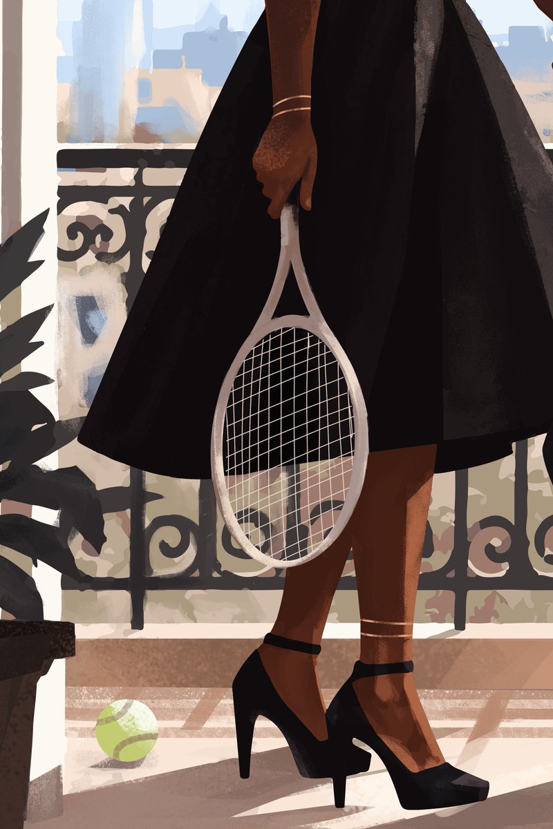 therealJayarts's tweet photo. Court Proposal💍👰🏾🎾
My new painting. https://t.co/9ZYZccyXQs