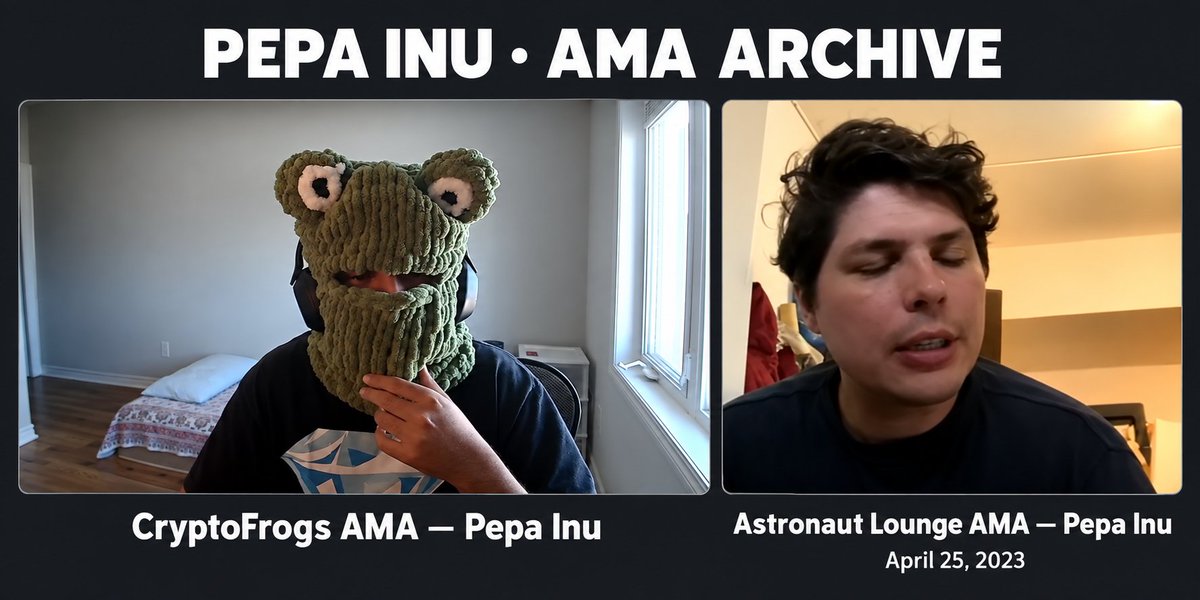Pepa_bnb's tweet photo. Round 2 is simple

Make the frog-pig loud again.
Cartoons. Memes. Things you can verify.
No new contract. No migration pitch.

The same doxxed Founder ''Illuhhh'' as in 2023
( search youtube: AMA pepa inu)

https://t.co/8mrnXoa5th
https://t.co/509VJiO2P9
https://t.co/I3oClHql6A
