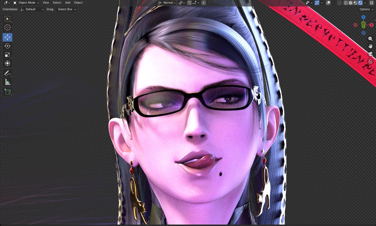 6uph0ric's tweet photo. Still working on this fuckass render, I’ve been more occupied with original stuff lately 
#bayonetta #render #art #3D #artwork #artist #blender https://t.co/QBIaXWREis