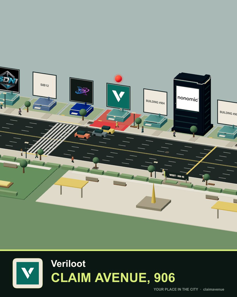 veriloot's tweet photo. Veriloot now has its place at Claim Avenue, 906. Visit the building: https://t.co/VggeS3Aclk https://t.co/xQScVASdyJ
