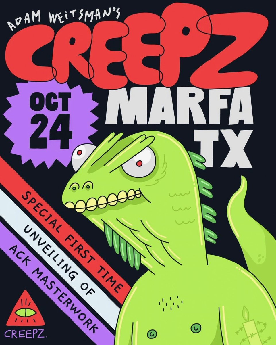 AdamWeitsman's tweet photo. I’m throwing a little party and you ALL are invited (even haters and trolls welcome) 💚 …. Just bring yourself, no $$$ required ….. Love to see you next month in Marfa Texas !!! https://t.co/zLZ5IFGx02