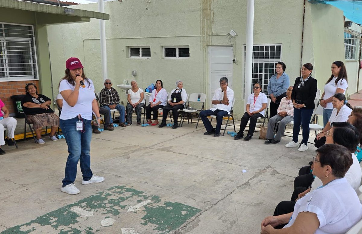 DIF_NMX's tweet photo. También conocimos el Centro de Día de personas mayores y el Centro Asistencial de Desarrollo Infantil #CADI, espacios donde ambos grupos poblacionales realizan actividades de integración y cuidados.
#EIASADC2026
#DIFNacionalTransforma https://t.co/99jNUGZUos