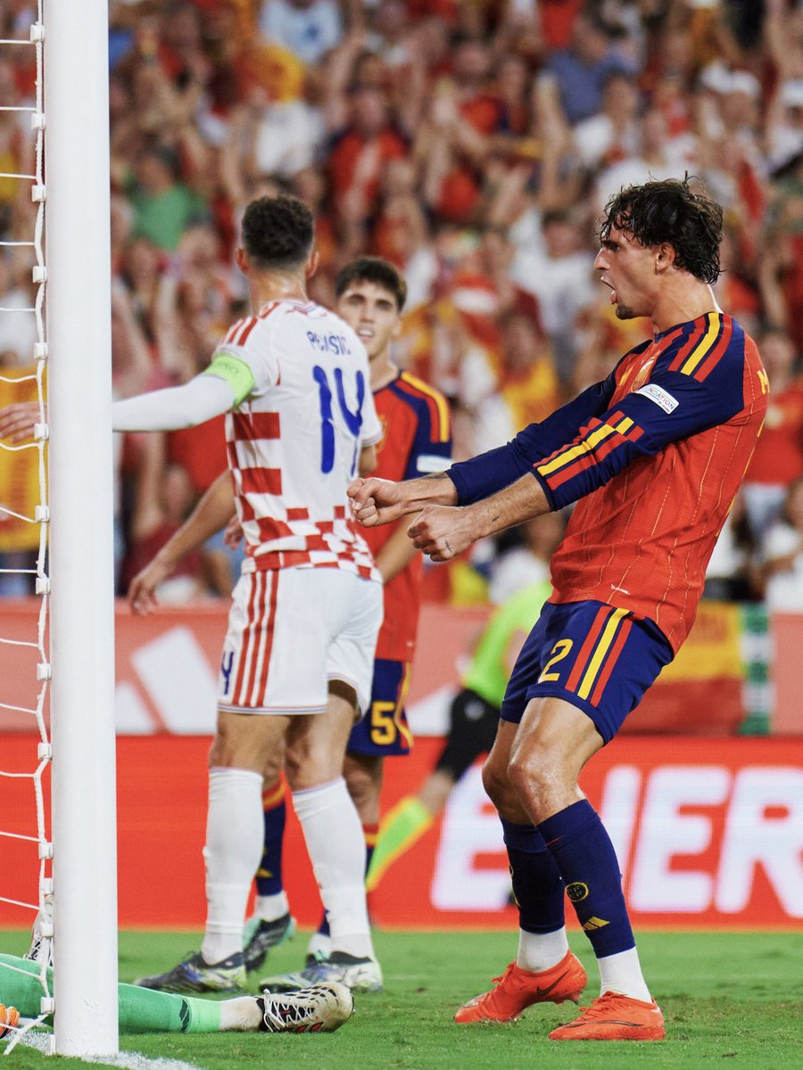 atletienglish's tweet photo. MARKUS!!! ❤️🤍

MK scores his first goal for Spain 🔥 https://t.co/qlDKiu6vgB