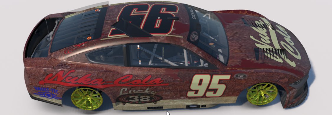 GaryGreenlee5's tweet photo. Hey @iRacingSupport @iRacingMyers  So there seems to be a slight issue with the @iRacing car model viewer for at least all three NASCAR Gen 7/Next Gen cars.. They seem to be missing tires, the deck lid, and a roof flap. https://t.co/MkPcCBX9P0