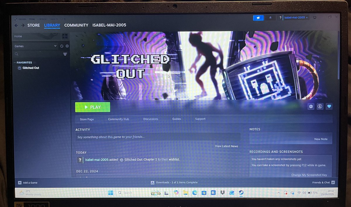 IzzyTheGothGirl's tweet photo. Finally after 40 attempts of trying to make an account on Steam…
🤩MISSION ACCOMPLISHED!🤩
I can play the one game I’ve been DYING to get ahold of.
I’m so happy to have this!😍
Credit where it’s due to the absolute spectacular creators of this masterpiece! 💙 https://t.co/nhwxHZNnz5