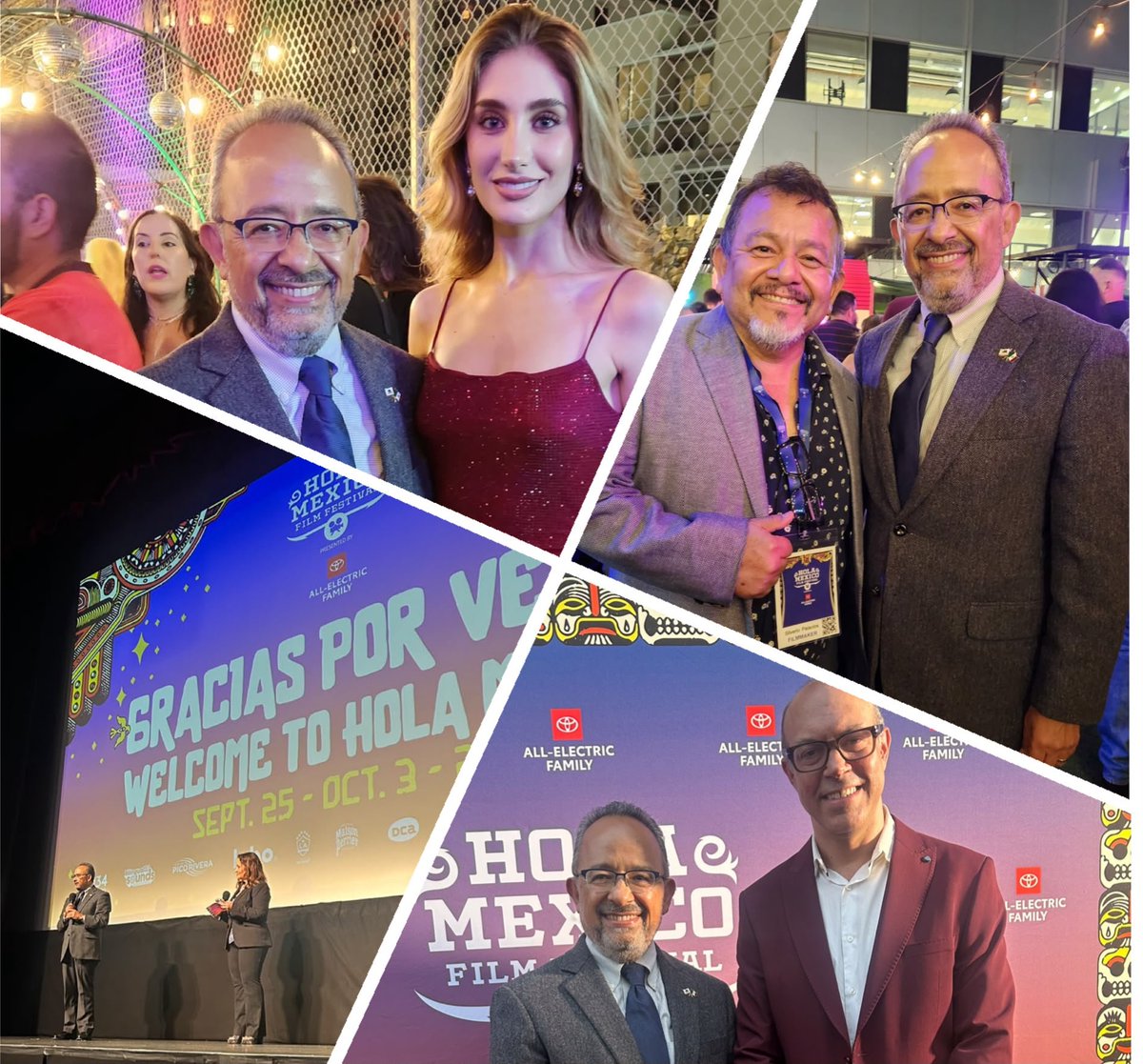 carlos_glezgtez's tweet photo. El @holamexicoff, fundado y dirigido por Samuel Douek, trae año con año a Los Ángeles lo mejor del cine mexicano y reúne a grandes talentos de nuestra cinematografía, entre directores, actores y productores 🎬🇲🇽

La 18ª edición continúa hasta el 3 de octubre. ¡No se la pierdan! https://t.co/mwkan1YxPX