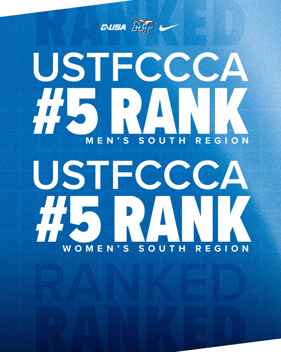 MT_TrackField's tweet photo. Top 5️⃣ in the South!

#BLUEnited https://t.co/rYil6tPC3l