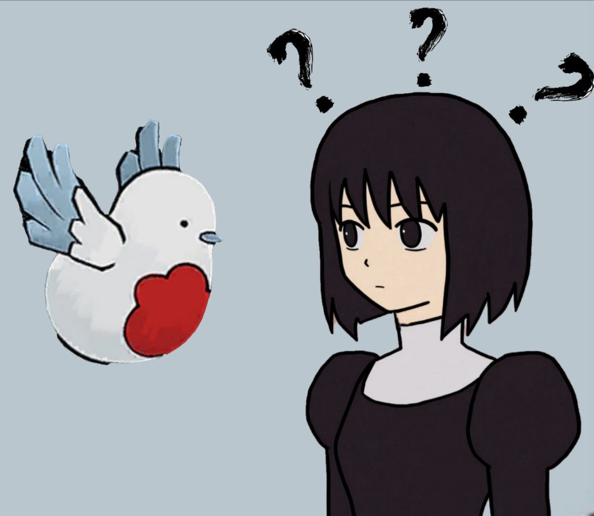 ALIbell001's tweet photo. Happy Birthday to Alice Kuonji 🖤
But...

Who is that bird?

#project_moon
#type_moon https://t.co/QU208bgXMF