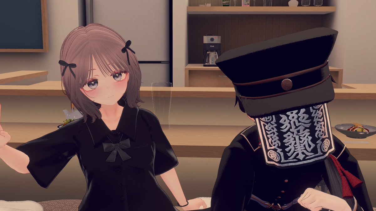 VRCmay00's tweet photo. 2人にも挨拶できてうれしい～！！急に行ったのにありがとう～！！✌🏻ᴖ ̫ᴖ https://t.co/9Lw7tfndf1