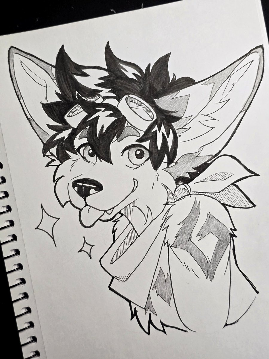 fenneckiro's tweet photo. Trying out tradicional again, it's been sooo long x3 https://t.co/6DO93DklFB