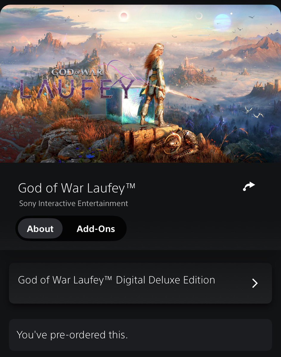 AdriSeshadri's tweet photo. @SonySantaMonica  
The wait starts to know how this unfolds and how this will lead to the next chapter 

God of war is close to my heart, especially the Norse saga! Played it more than 5-6 times both of them and it always leaves a beautiful yet deep impact! 

Give me of war https://t.co/2JU9J7vpeJ
