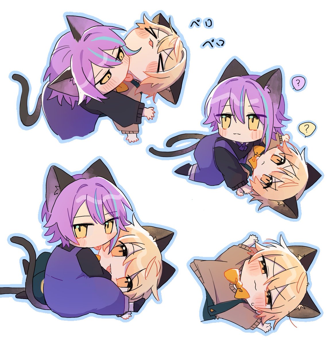 marchkisaragi's tweet photo. 嗚呼！素晴らしきニャン生
#類司　#ruikasa https://t.co/Afmsz1vHm8