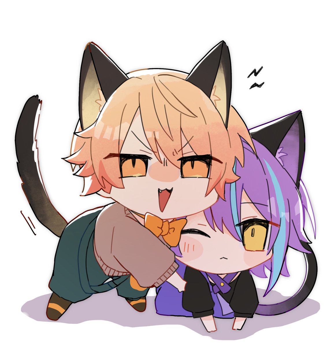 marchkisaragi's tweet photo. 嗚呼！素晴らしきニャン生
#類司　#ruikasa https://t.co/Afmsz1vHm8