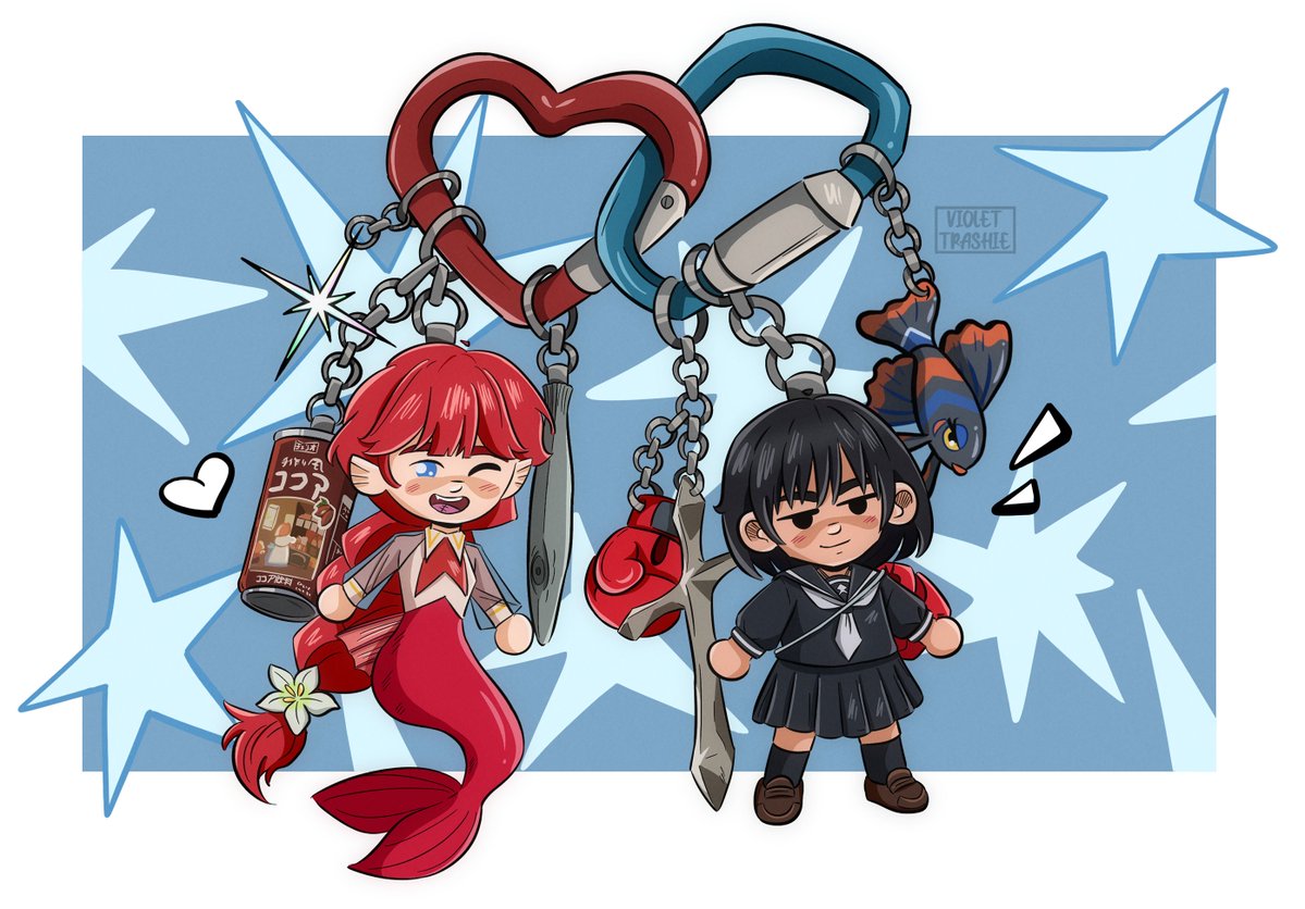 Violetrashie's tweet photo. Lara and mari as keycharms 💫
#さよならララ #goodbyelara https://t.co/eolrPwYWSs