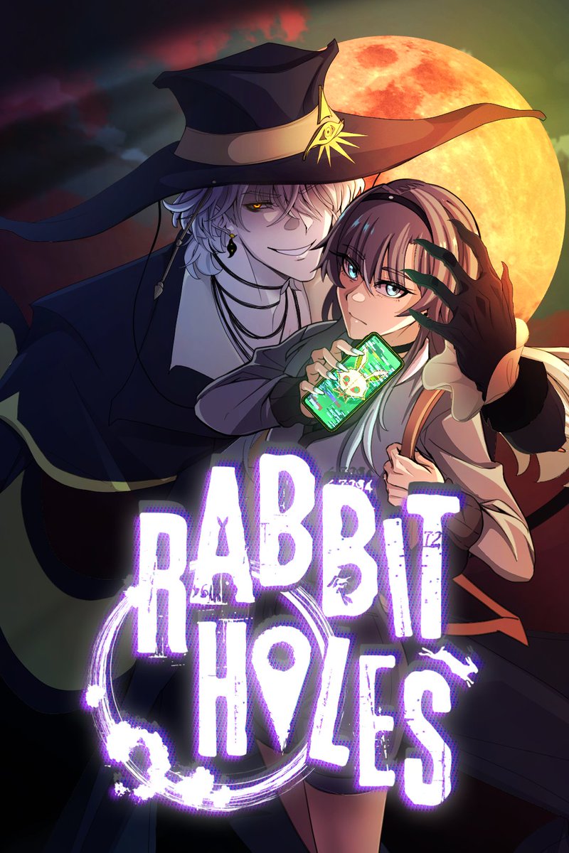 DioDc3's tweet photo. Do you like urban legends? Folklore? Creepypastas? Get ready for the month of fear by reading Rabbit Holes, only on @webtoonofficial 

https://t.co/Zf9NeFNPma https://t.co/oBCjqHAkMK