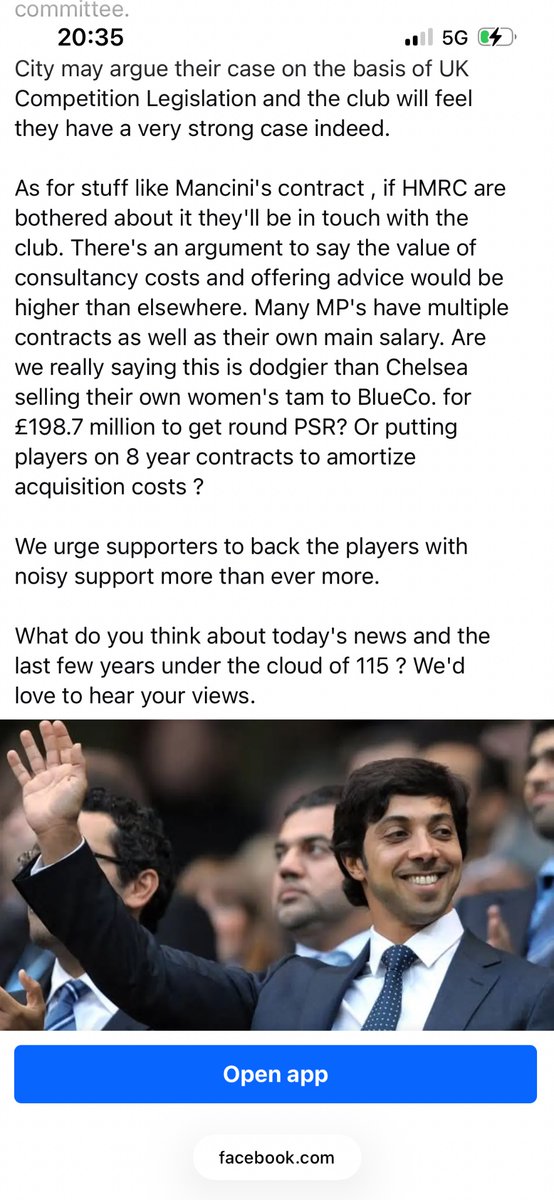 WeAre1894's tweet photo. "A Kangaroo Court Appointed By An Arsenal Fan" ... so what if City are telling the truth... The case for the ownership - https://t.co/xkTI2RXtps https://t.co/XQBy4f2bqf