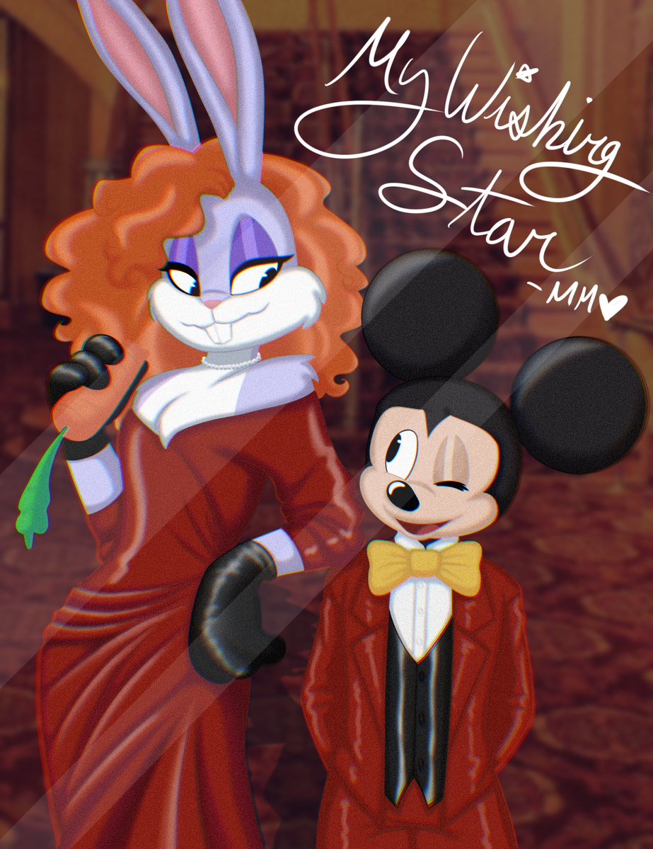 astromonkeyking's tweet photo. My Wishing Star

#looneytunes #mickeymouse #bugsbunny #overworkedmascots https://t.co/HMJWm1hwWg