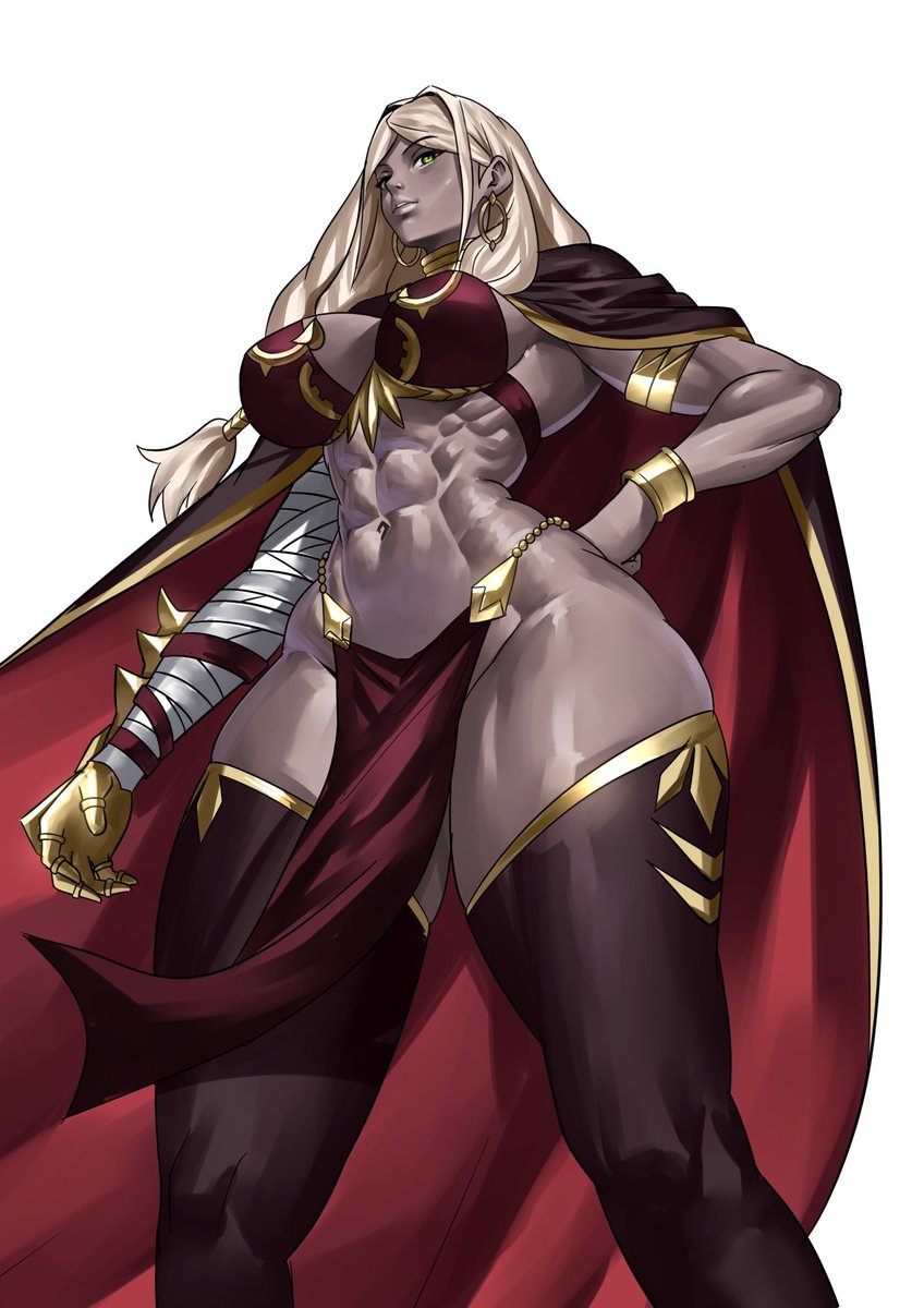 zinfian's tweet photo. Queen of Saramis, Theodora

I intentionally removed some of her armor cause I want to draw her muscles, sorry😅
#FEFW https://t.co/0n6uLf7EBX