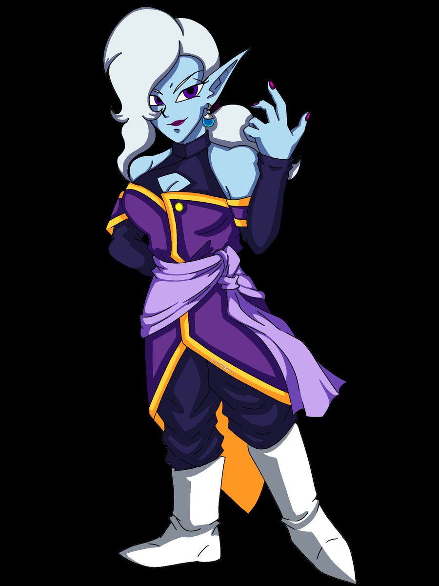 Shooting_StarZi's tweet photo. Here's Kurai's former master, Choshin! Also a palette change for Kurai just as I promised. #dragonballoc #dbs #Zamasu https://t.co/GYuhMdtgXk