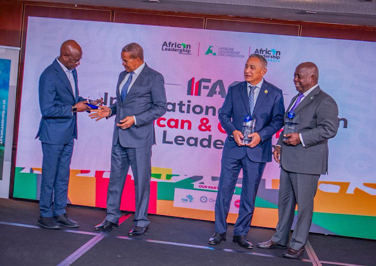 HyacinthAlia's tweet photo. It is with a heart full of gratitude and humility that I receive the African Leadership Award for Grassroots Development at the 11th International Forum on African and Caribbean Leadership, held on the sidelines of the 81st United Nations General Assembly (UNGA81) in New York, USA.

This honour recognises our collective efforts to advance inclusive development, grassroots transformation and sustainable growth across Benue State.

I was honoured alongside distinguished African leaders and Presidents, including President Bassirou Faye of Senegal, Prime Minister Philip Edward Davis of The Bahamas, Prime Minister John Antonio Briceño of Belize, and President Hakainde Hichilema of Zambia.

The event also recognised leading African Diaspora personalities under the Top 40 African Diaspora Leaders category.

I dedicate this award to the great people of Benue State for their support, prayers and commitment to our shared journey of building a New Benue for ourselves and generations to come.