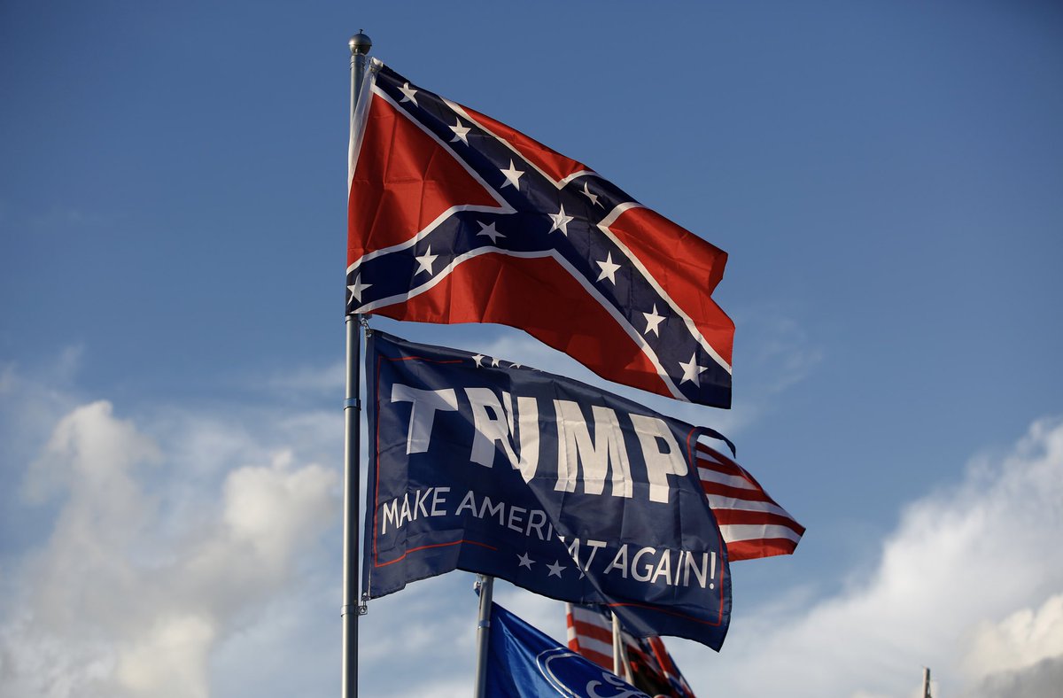 RankFizzo's tweet photo. @TheSkalez @EricLDaugh @MatthewKroenig You obviously have never been to the USA if you believe it’s Democrats that fly the terrorist flag in the last hundred years https://t.co/F1zVjR3Kod