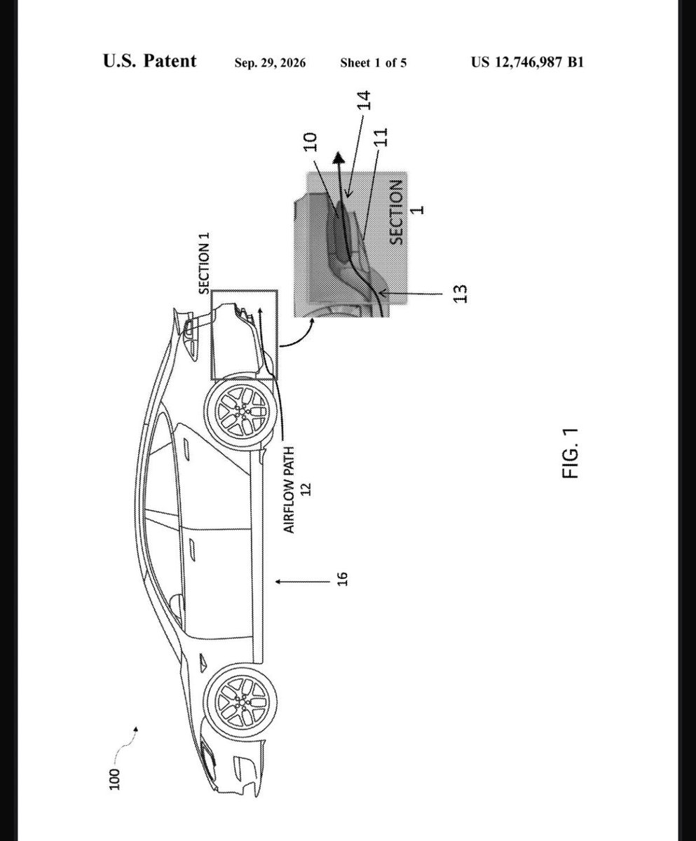 EdwardTSPXAi's tweet photo. According to Grok analysis, this pattern doesn’t show the car is designed to fly 🕵️
In fact, “ the fans make the car harder to lift off the ground, not easier. This is active aerodynamics for a street/track car, not an eVTOL.”
Are we going to have a flying car at all 😝😝😝#tesla https://t.co/EOuKJnczvL