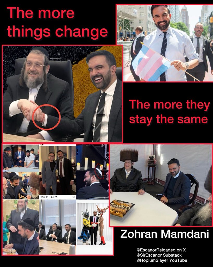 EscanorReloaded's tweet photo. Did you know that the Mayor of New York’s mother, Mira Nair, was close to Epstein and Clintons?
Did you know that Zohran Mamdani’s mother was first married to a Mitch Epstein?

Mitch Epstein’s own bio similarly notes the marriage ended around 1990/1991 (sources vary by a year-ish).  

Mira Nair’s page says she met Mahmood Mamdani in March 1989, married him in 1991, and that Zohran was born in 1991.  

Pretty interesting…
