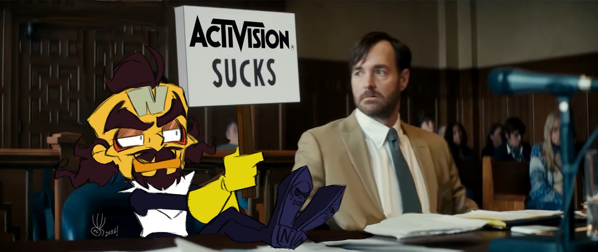 YackWonderBunny's tweet photo. Cortex vs Activision https://t.co/n3MchT02ML
