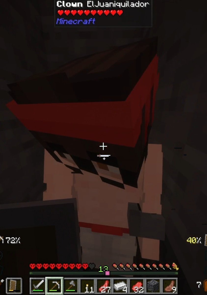 ElBarto_1712's tweet photo. Auron y Juan cubito en el Minecraft hardcore día 6 https://t.co/AG1XFafATf