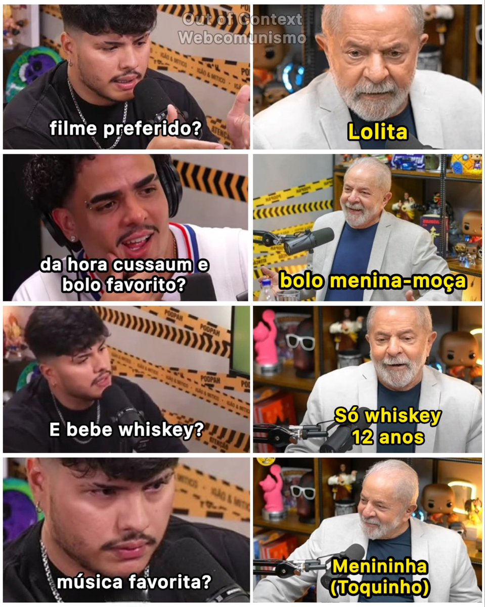 webcomunismo's tweet photo. jogo rápido com o presida - Pohpah 🎙️ https://t.co/cb9plj5XS7