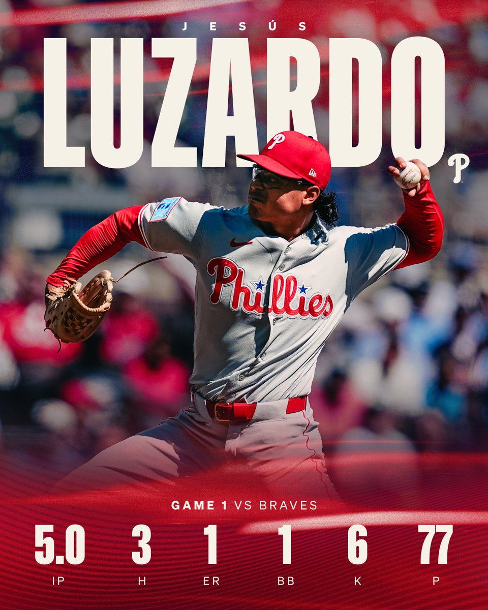 Phillies's tweet photo. First start in weeks and didn't miss a beat https://t.co/DWQxtf1cJt