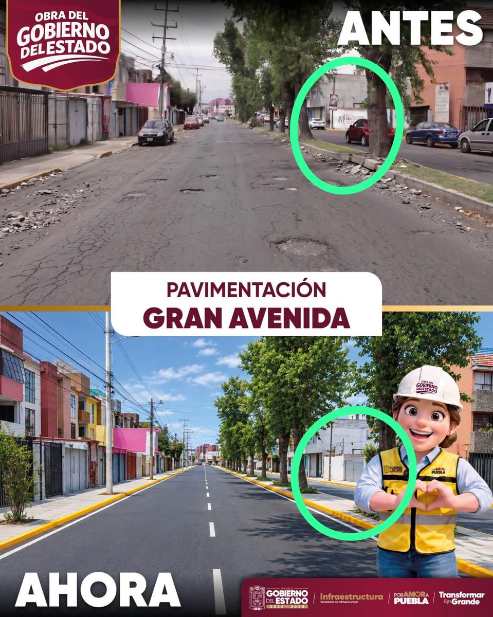 ReneCZ1's tweet photo. @armentapuebla_ Pero si las van a arreglar ? Por que en la CD pura IA en pavimentación. https://t.co/B4pcqPGdCe