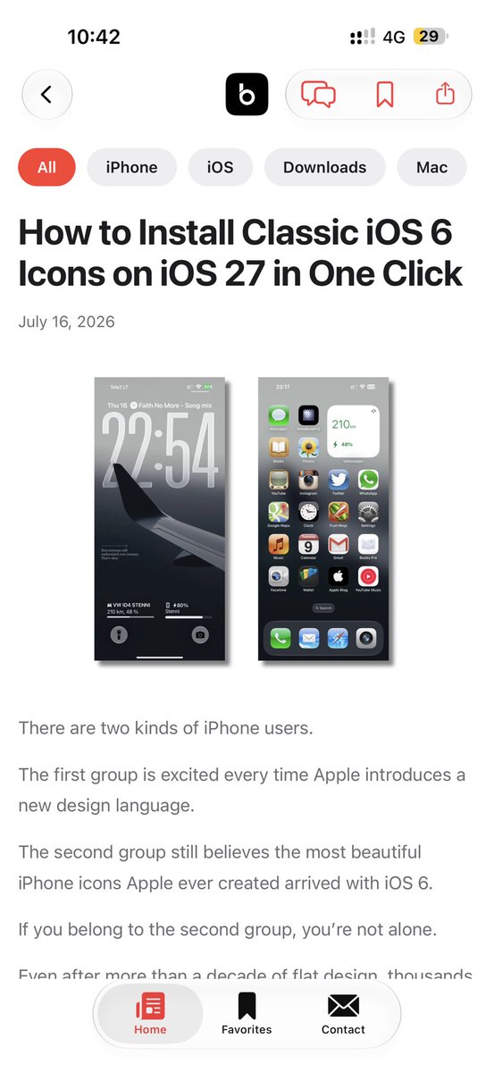AppleBloggerUX's tweet photo. Apple Blog App for iPhone available on App Store. You can use it. Write please your experience. Thank you. Link: https://t.co/UhgpWyXvWV https://t.co/bu0drp1SZx