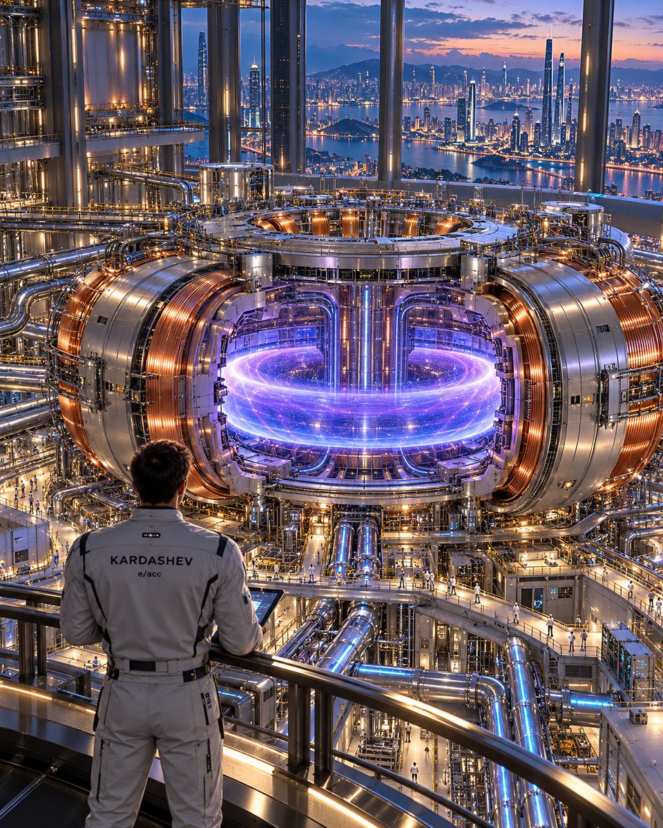 TroyOnChain's tweet photo. the sun gives us light and a lesson in how to produce energy

nuclear fusion

make fusion power reliable and scalable and imagine what humanity could build

the kardashev ambition should include mastering the process that powers the stars

e/acc https://t.co/L8e0aTJqUD