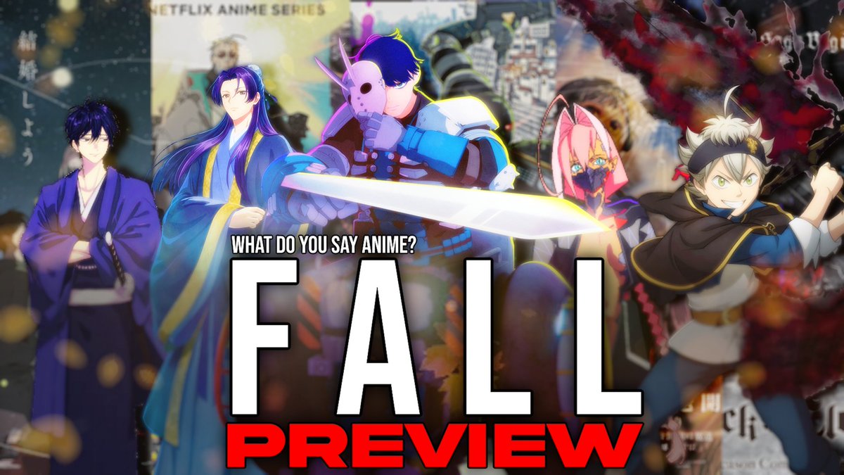 WhatDoYouSayAni's tweet photo. Fall Preview is live! Going over some of the new properties airing next season that you should add to your plan to watch, along with what sequels we will be watching

YouTube - https://t.co/kvxJVsjplo
Apple - https://t.co/eD9M1iqLBV
Spotify - https://t.co/YSsTX5xX7G https://t.co/2lIcPP6veD