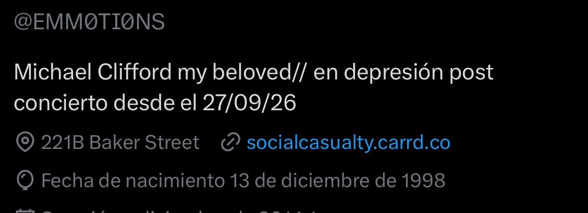 EMM0TI0NS's tweet photo. SABEN CUÁNTO TIEMPO ESPERE PARA TENER ESTO EN MI BIO??? https://t.co/LAQVXSBOe0